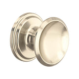 Rohl - Large Concave Drawer Pull Knobs - Set of 5 - Satin Nickel