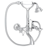 Rohl - Exposed Wall Mount Tub Filler - Polished Chrome