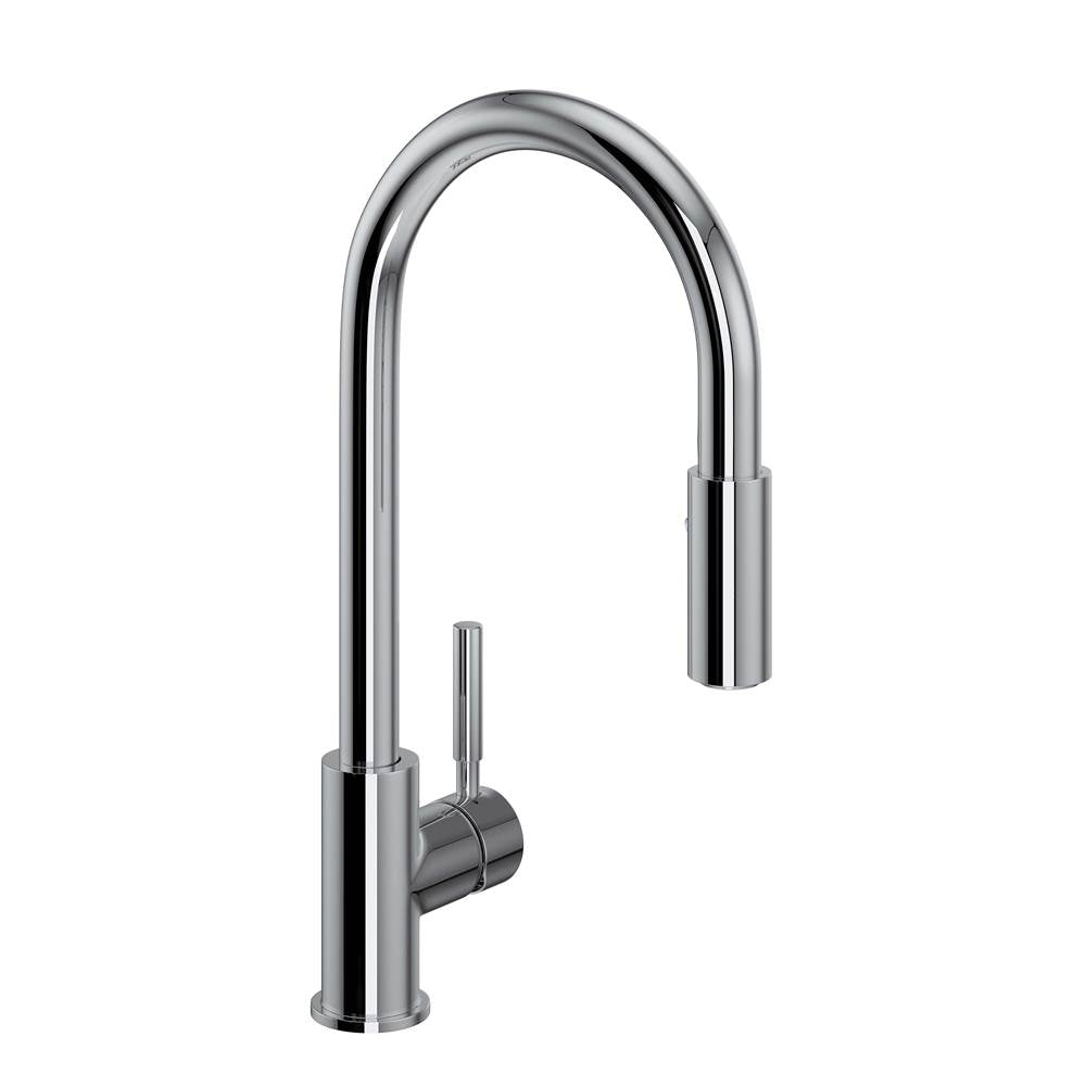Rohl - LuxE Pull-Down Kitchen Faucet - Polished Chrome