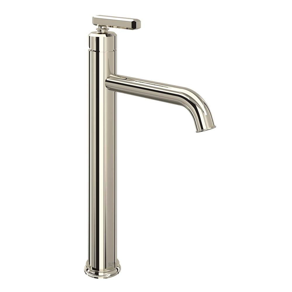 Rohl - ApothecaryE Single Handle Tall Lavatory Faucet - Polished Nickel