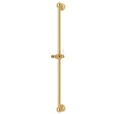Rohl - 24'' Slide Bar - Unlacquered Brass