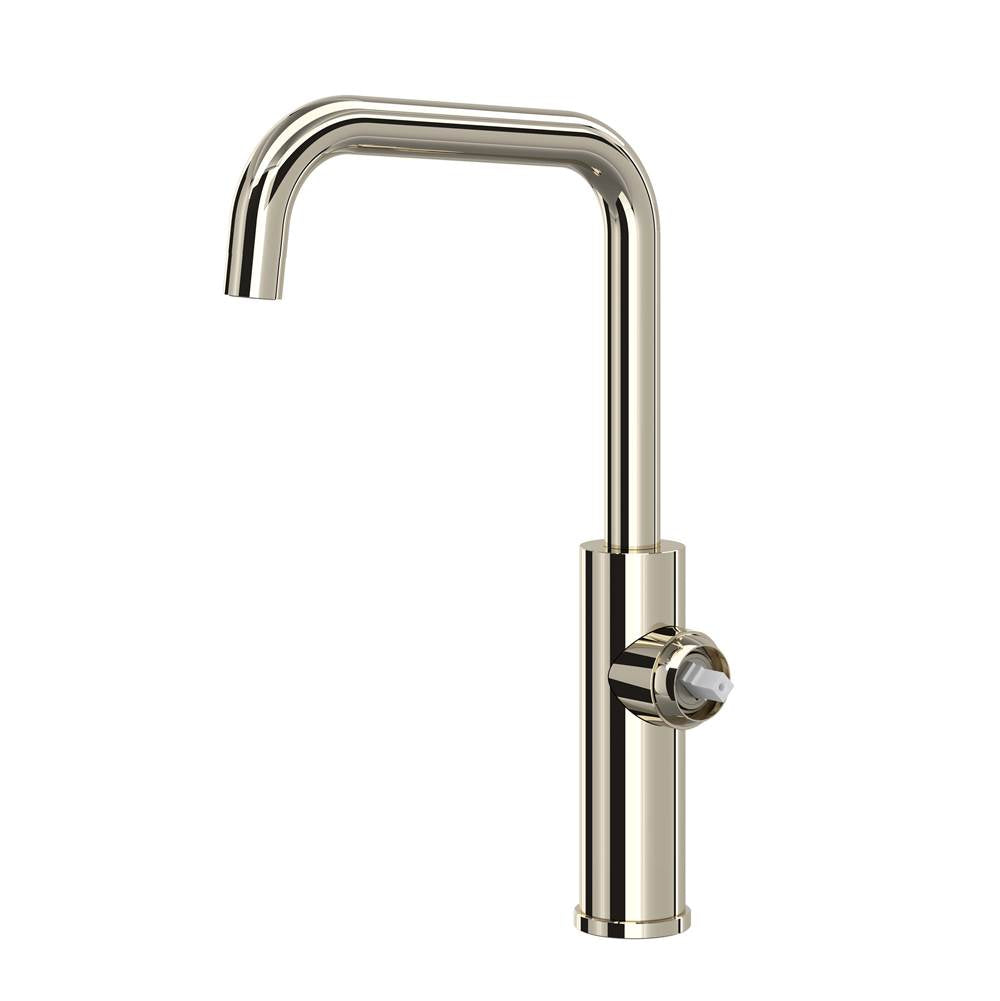 Rohl - EclissiE Bar/Food Prep Kitchen Faucet With U-Spout - Less Handle - Polished Nickel