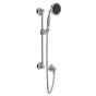 Rohl - Handshower Set With 22'' Slide Bar and 3-Function Handshower - Polished Chrome