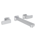 Rohl - QuartileE Wall Mount Lavatory Faucet Trim - Polished Chrome