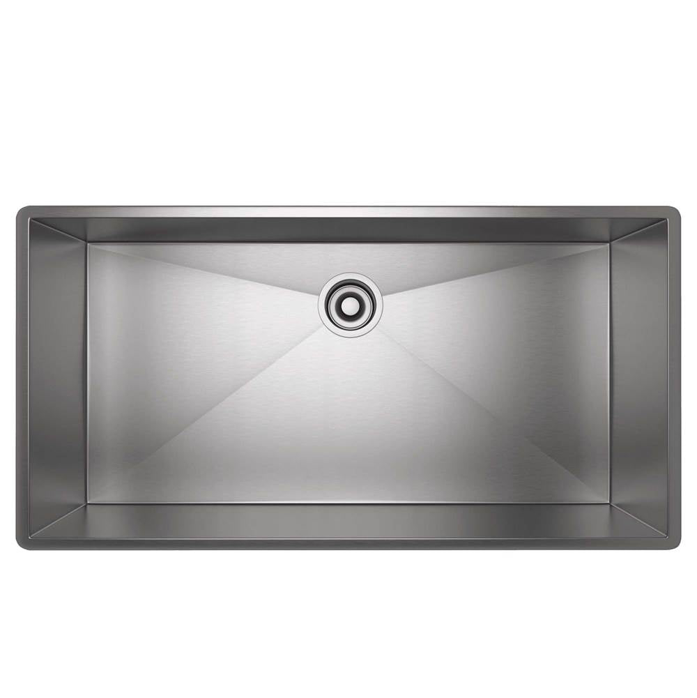 Rohl - ForzeE 36'' Single Bowl Stainless Steel Kitchen Sink - Brushed Stainless Steel