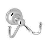 Rohl - ArcanaE Double Robe Hook - Polished Chrome