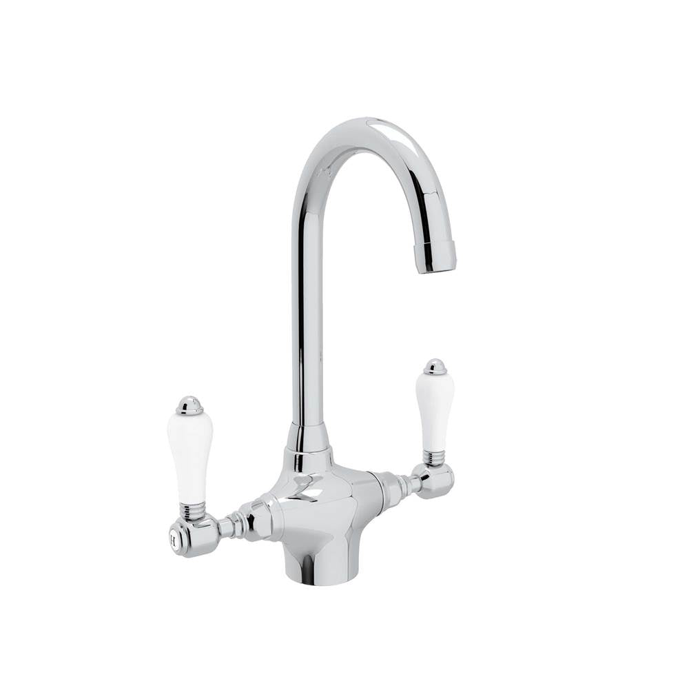 Rohl - San Julio Two Handle Bar/Food Prep Kitchen Faucet - Polished Chrome