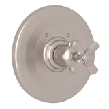 Rohl - Palladian 3/4'' Thermostatic Trim Without Volume Control - Satin Nickel
