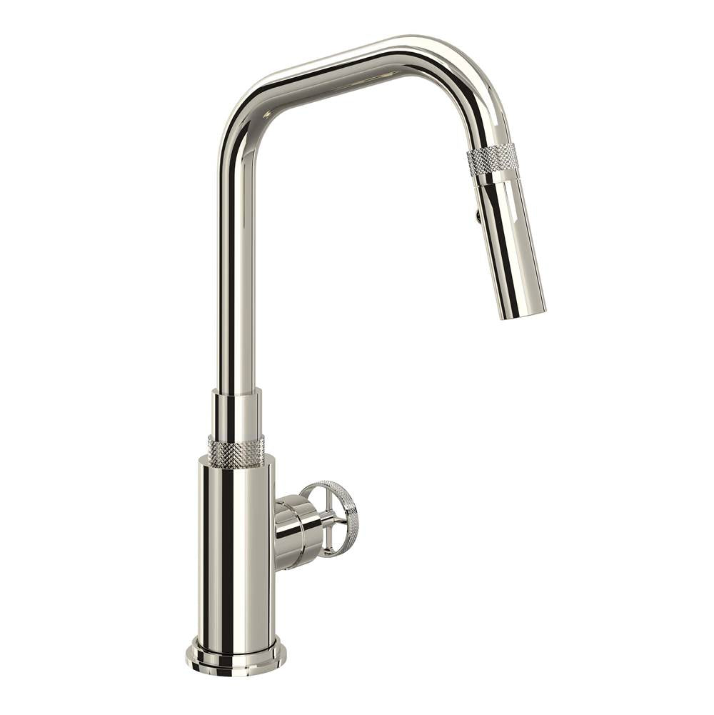 Rohl - CampoE Pull-Down Kitchen Faucet - Polished Nickel