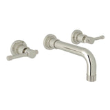Rohl - CampoE Wall Mount Lavatory Faucet Trim - Polished Nickel