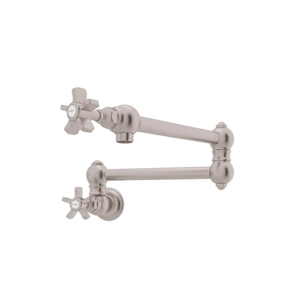 Rohl - Pot Filler - Satin Nickel