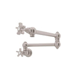Rohl - Pot Filler - Satin Nickel