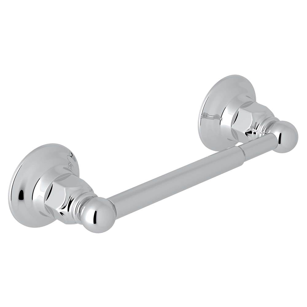Rohl - Toilet Paper Holder With Spring Loaded Roller - Polished Chrome