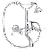 Rohl - Exposed Wall Mount Tub Filler - Polished Chrome