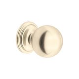 Rohl - Small Rounded Drawer Pull Knobs - Set of 5 - Satin Nickel