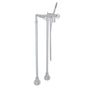 Rohl - CampoE Floor Mount Tub Filler - Polished Chrome