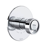 Rohl - EclissiE 1/2'' Therm & Pressure Balance Trim With 2 Functions - Polished Chrome