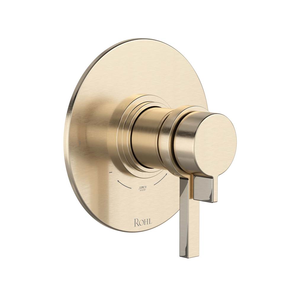 Rohl - Lombardia 1/2'' Therm & Pressure Balance Trim With 2 Functions - Satin Nickel