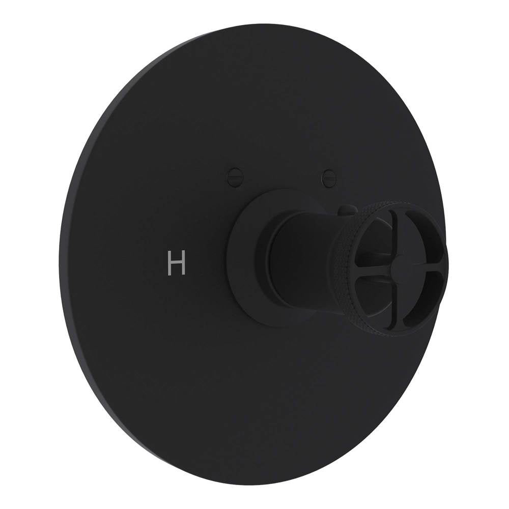 Rohl - CampoE 3/4'' Thermostatic Trim Without Volume Control - Matte Black