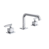 Rohl - ApothecaryE Widespread Lavatory Faucet With U-Spout - Polished Chrome