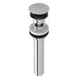 Rohl - Lavatory Push Drain With Overflow - Polished Chrome