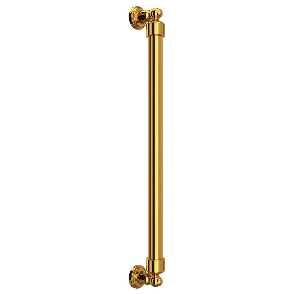Rohl - 22'' Grab Bar - Unlacquered Brass
