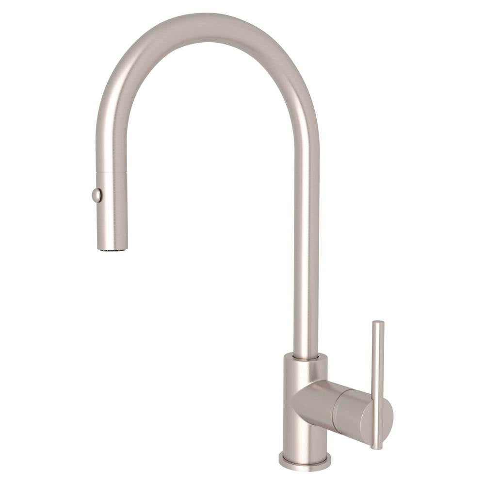 Rohl - PirelloneE Pull-Down Kitchen Faucet - Satin Nickel