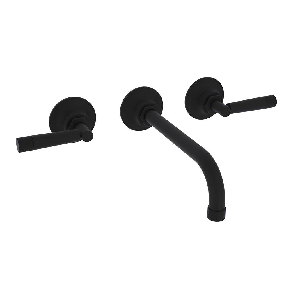 Rohl - Graceline Wall Mount Lavatory Faucet Trim - Matte Black