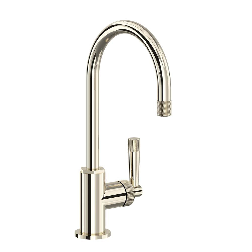 Rohl - Graceline Bar/Food Prep Kitchen Faucet With C-Spout - Polished Nickel