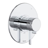 Rohl - TenerifeE 1/2'' Therm & Pressure Balance Trim With 5 Functions - Polished Chrome