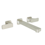 Rohl - QuartileE Wall Mount Lavatory Faucet Trim - Polished Nickel