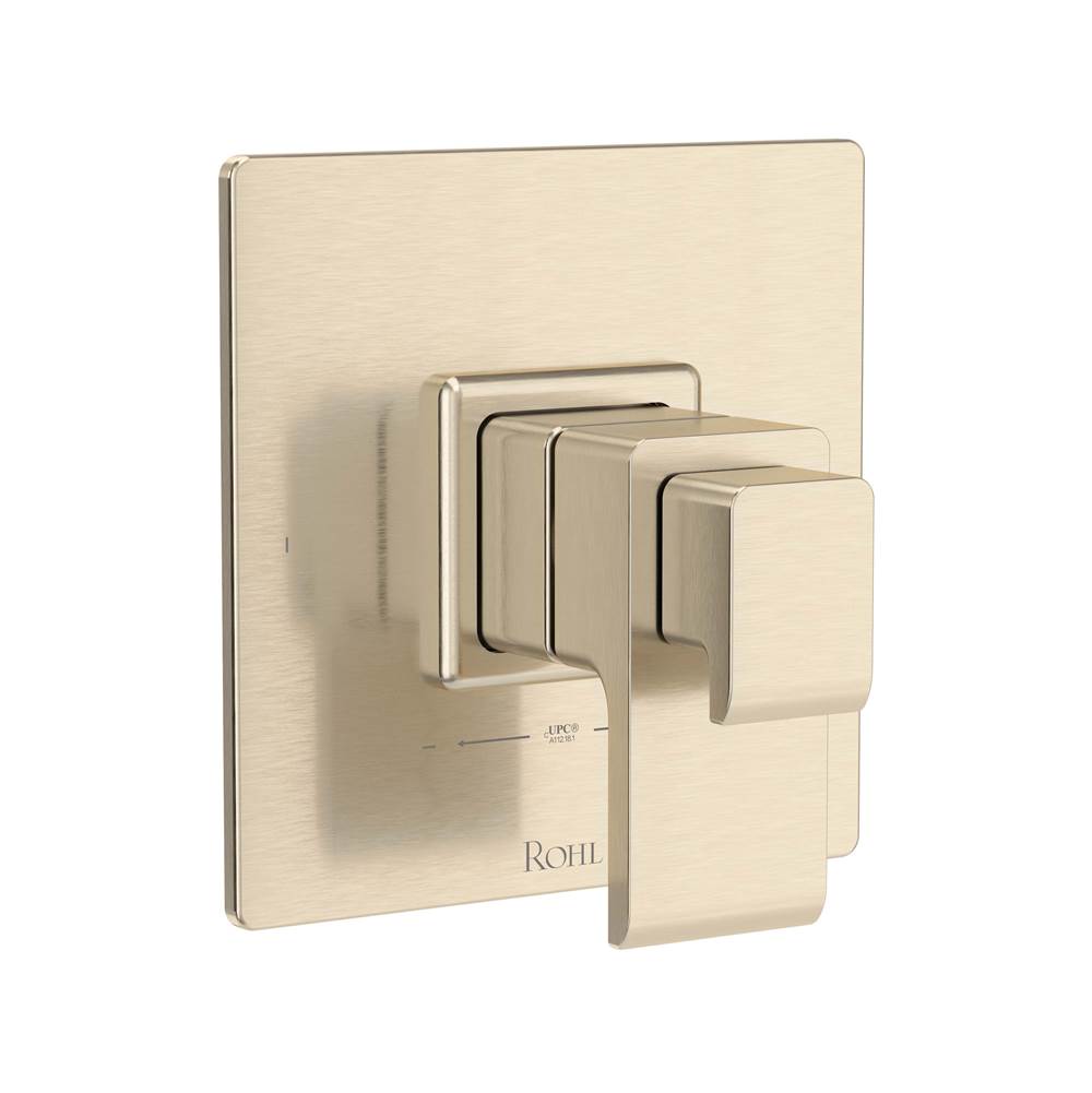 Rohl - 1/2'' Therm & Pressure Balance Trim With 2 Functions - Satin Nickel