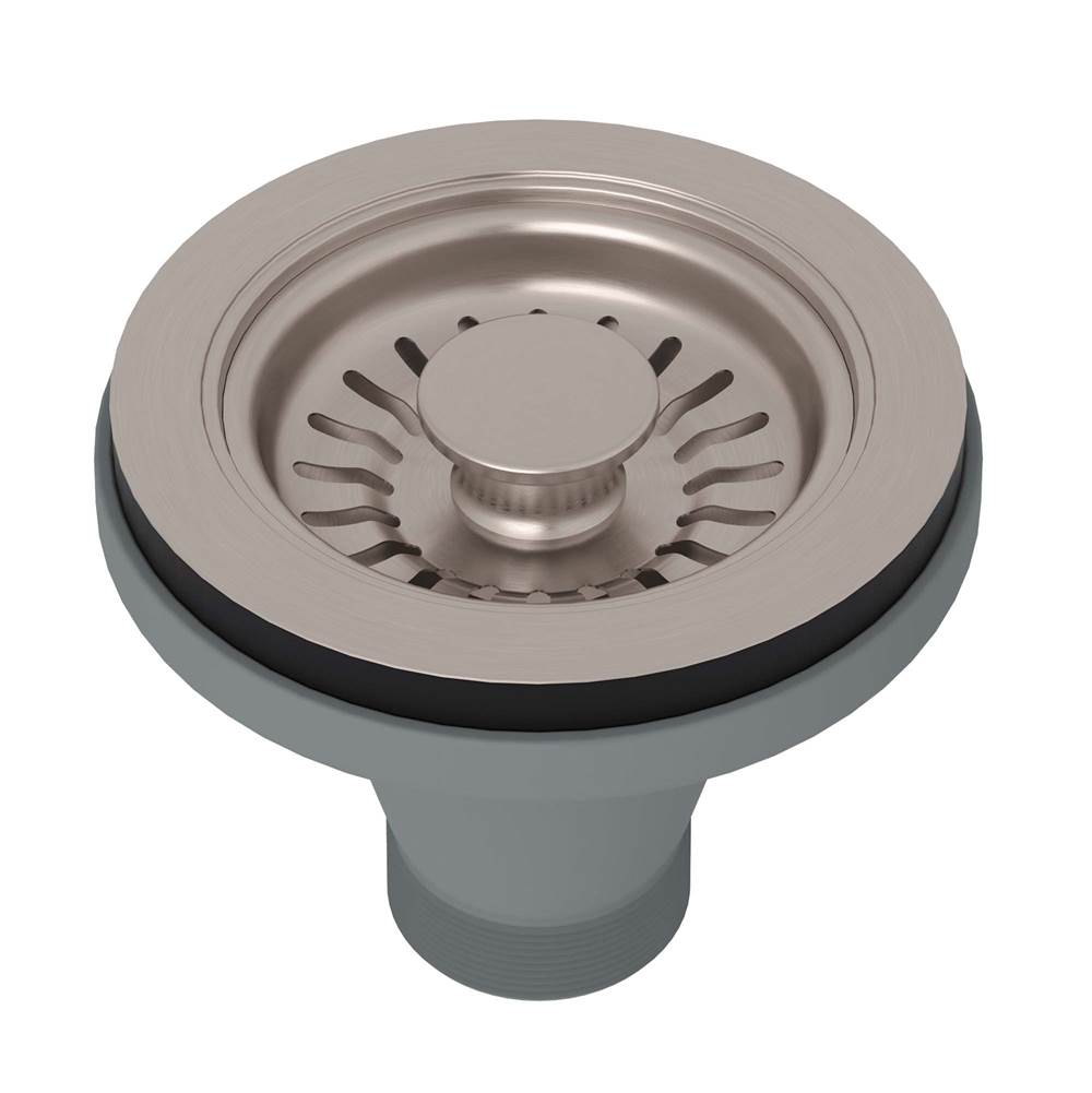Rohl - Basket Strainer - Satin Nickel