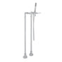 Rohl - Lombardia Floor Mount Tub Filler - Polished Chrome