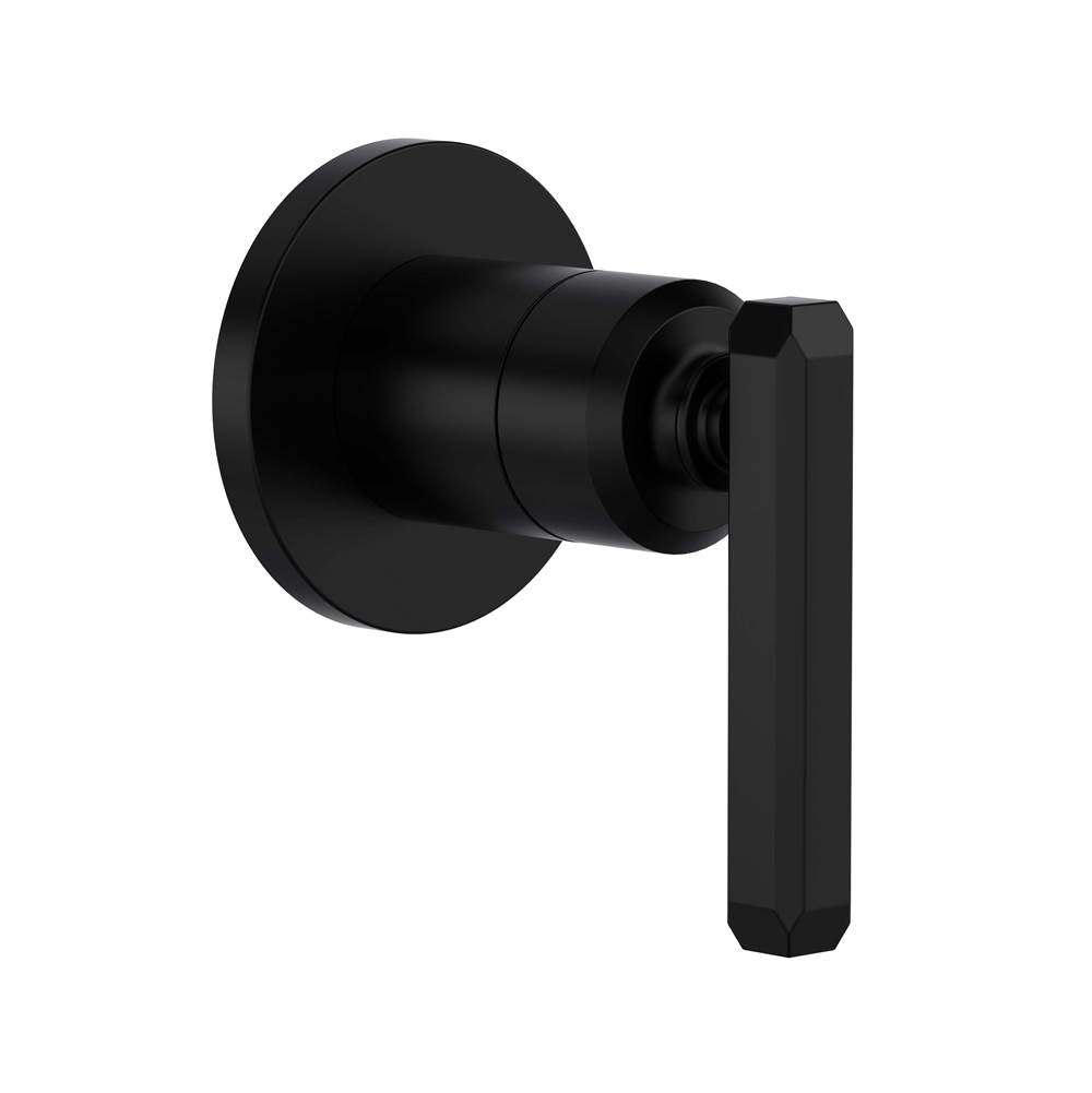 Rohl - ApothecaryE Trim For Volume Control And Diverter - Matte Black