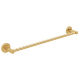 Rohl - Lombardia 18'' Towel Bar - Unlacquered Brass