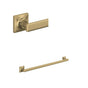 Rohl - ApothecaryE 24'' Towel Bar - Antique Gold