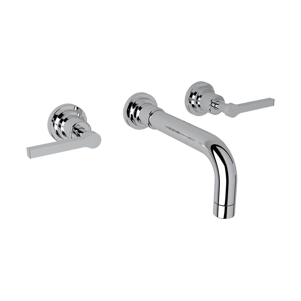 Rohl - Lombardia Wall Mount Lavatory Faucet Trim - Polished Chrome