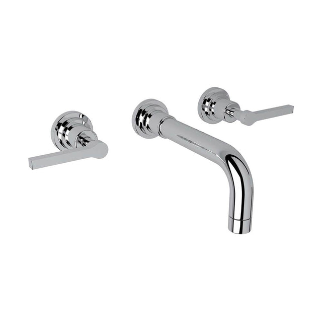 Rohl - Lombardia Wall Mount Lavatory Faucet Trim - Polished Chrome