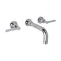 Rohl - Lombardia Wall Mount Lavatory Faucet Trim - Polished Chrome