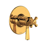 Rohl - 1/2'' Therm & Pressure Balance Trim With 5 Functions - Italian Brass