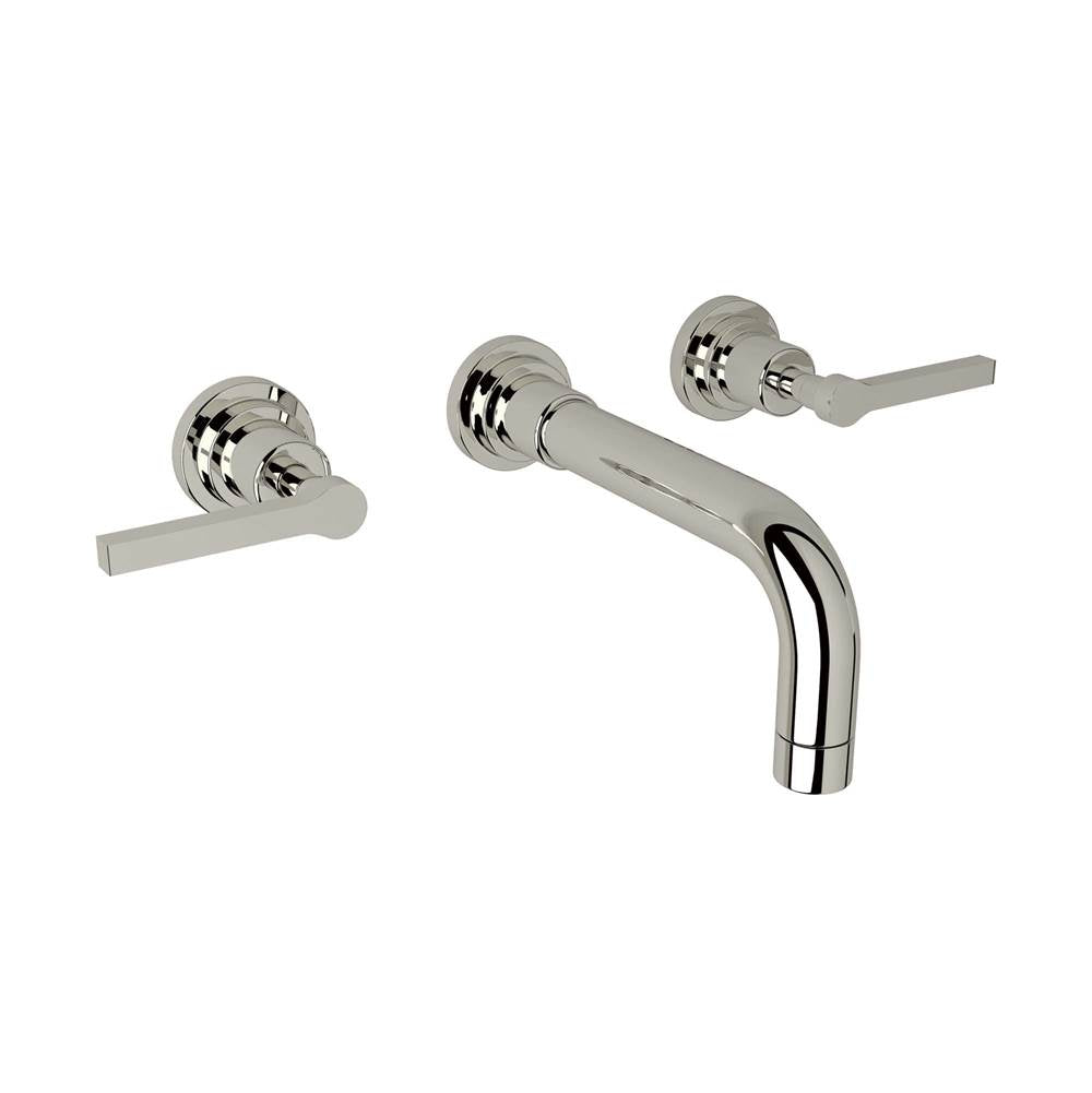 Rohl - Lombardia Wall Mount Lavatory Faucet Trim - Polished Nickel