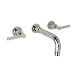 Rohl - Lombardia Wall Mount Lavatory Faucet Trim - Polished Nickel