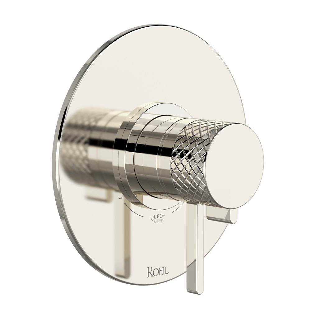 Rohl - TenerifeE 1/2'' Therm & Pressure Balance Trim With 2 Functions - Polished Nickel