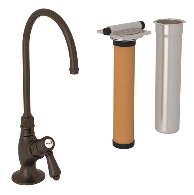 Rohl - San Julio Filter Kitchen Faucet Kit - Tuscan Brass