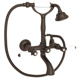 Rohl - Exposed Wall Mount Tub Filler - Tuscan Brass