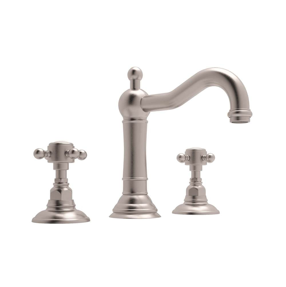 Rohl - Acqui Widespread Lavatory Faucet - Satin Nickel