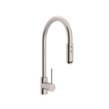 Rohl - PirelloneE Tall Pull-Down Kitchen Faucet - Satin Nickel