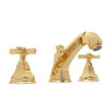 Rohl - Palladian Widespread Lavatory Faucet With Low Spout - Italian Brass