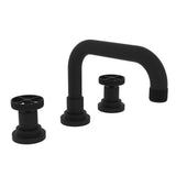 Rohl - CampoE Widespread Lavatory Faucet With U-Spout - Matte Black